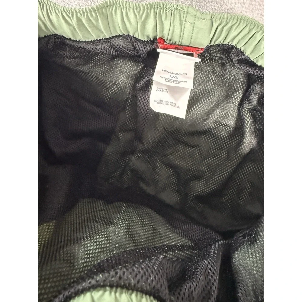 The North Face Shorts Men's Large Green Belted Hiking Trail Outdoor
